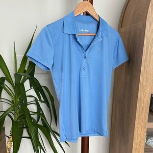 Alberto Women's Blue Short Sleeve Polo Shirt